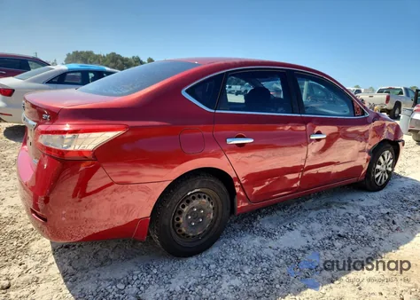 2014 Nissan Sentra S z USA, uszkodzony, nr VIN 3N1AB7AP5EY239322